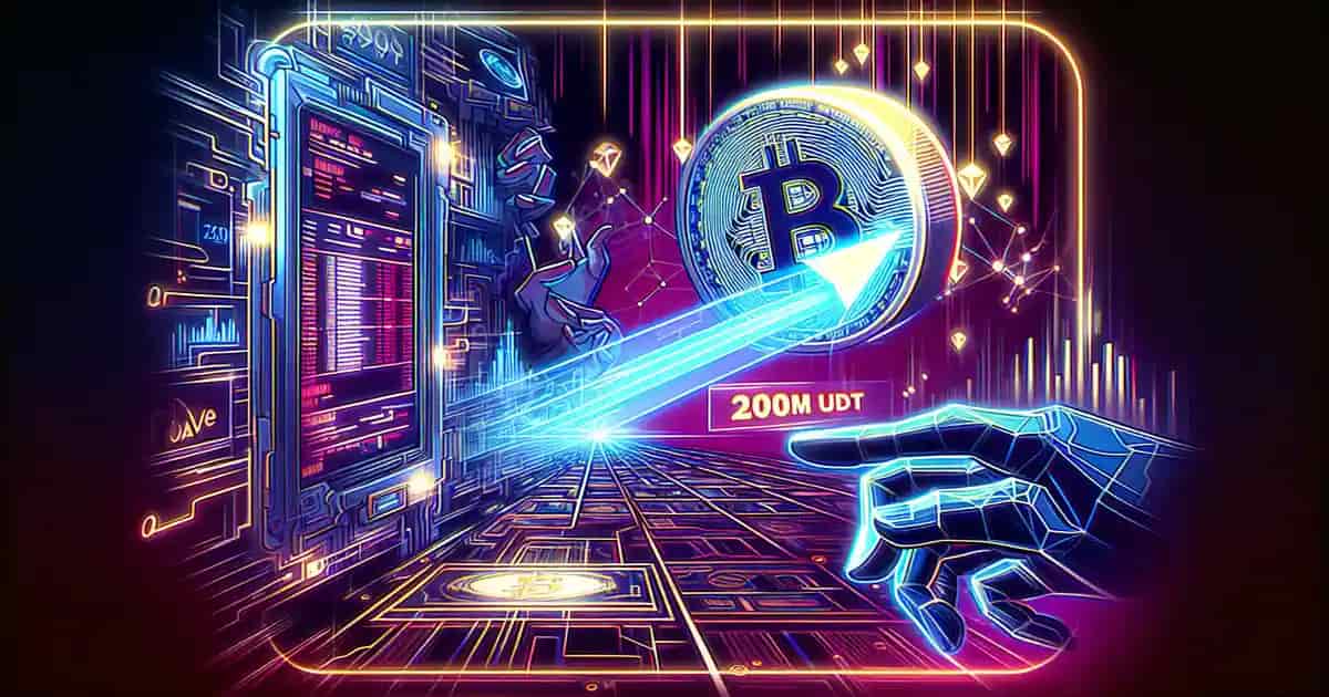 La Transferencia de $200 Millones de USDT: Decodificando Estrategias de DeFi y Sentimiento del Mercado