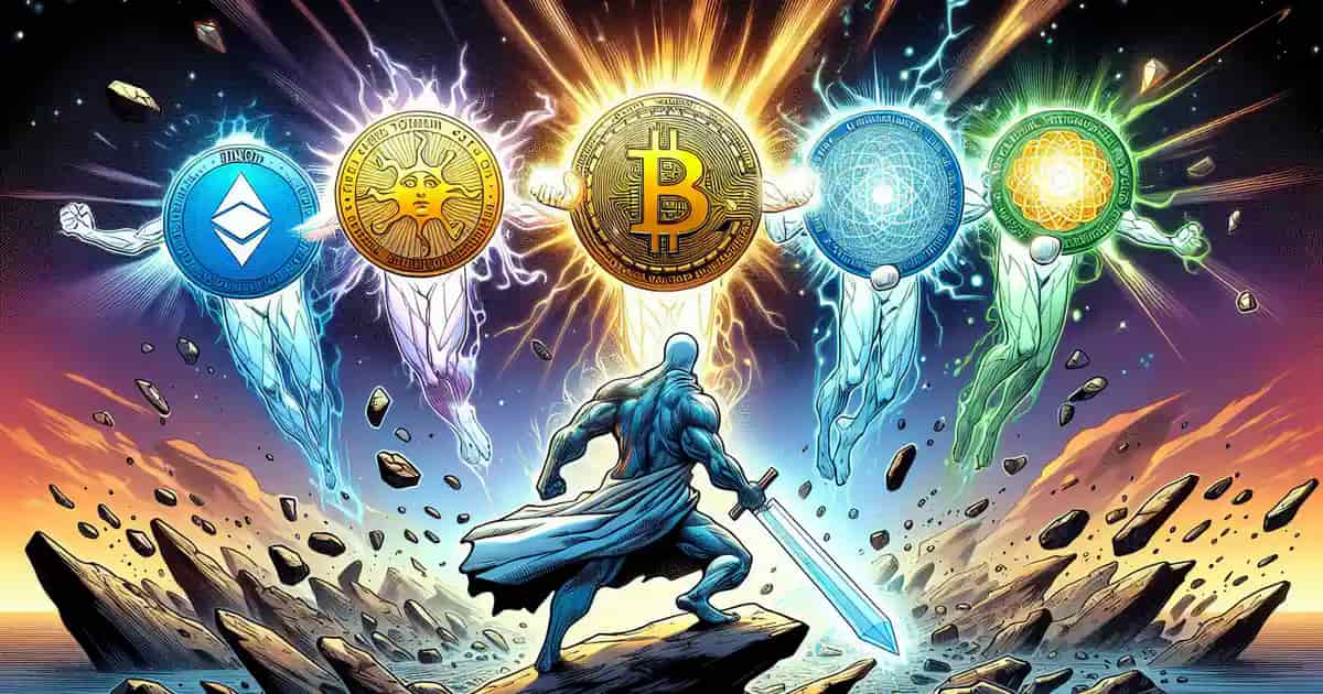 Jugadores clave en el mercado de criptomonedas: Lido, Ethereum, Solana, Cardano y BlockDAG