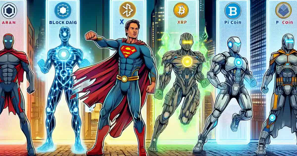 Explorando el Auge de BlockDAG, XRP, Pi Coin y SUI en Julio
