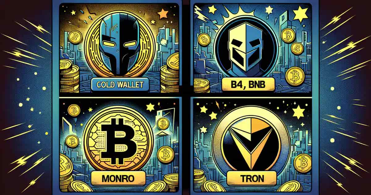 Explorando el Potencial de Inversión de Cold Wallet, BNB, Monero y TRON