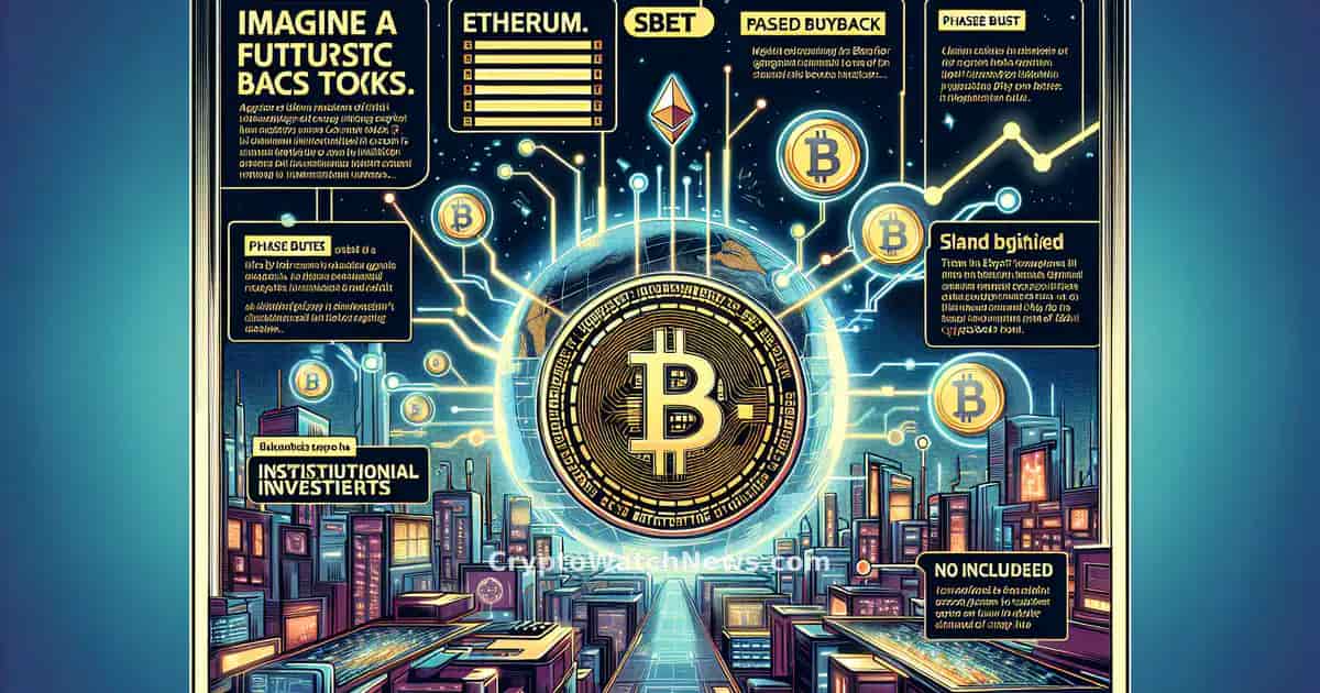 SharpLink Gaming revela un programa de recompra de $1.5 mil millones para estabilizar SBET Token