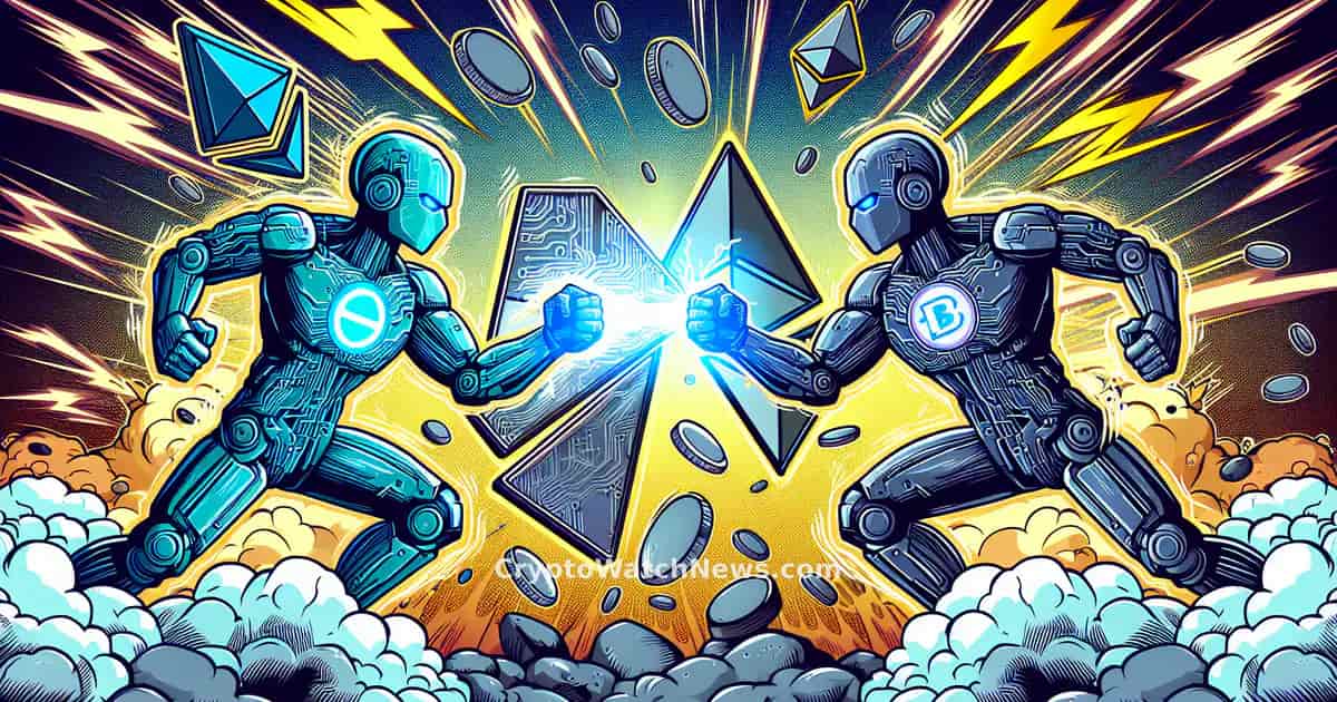 Ethereum y Solana luchan por la supremacía en blockchain