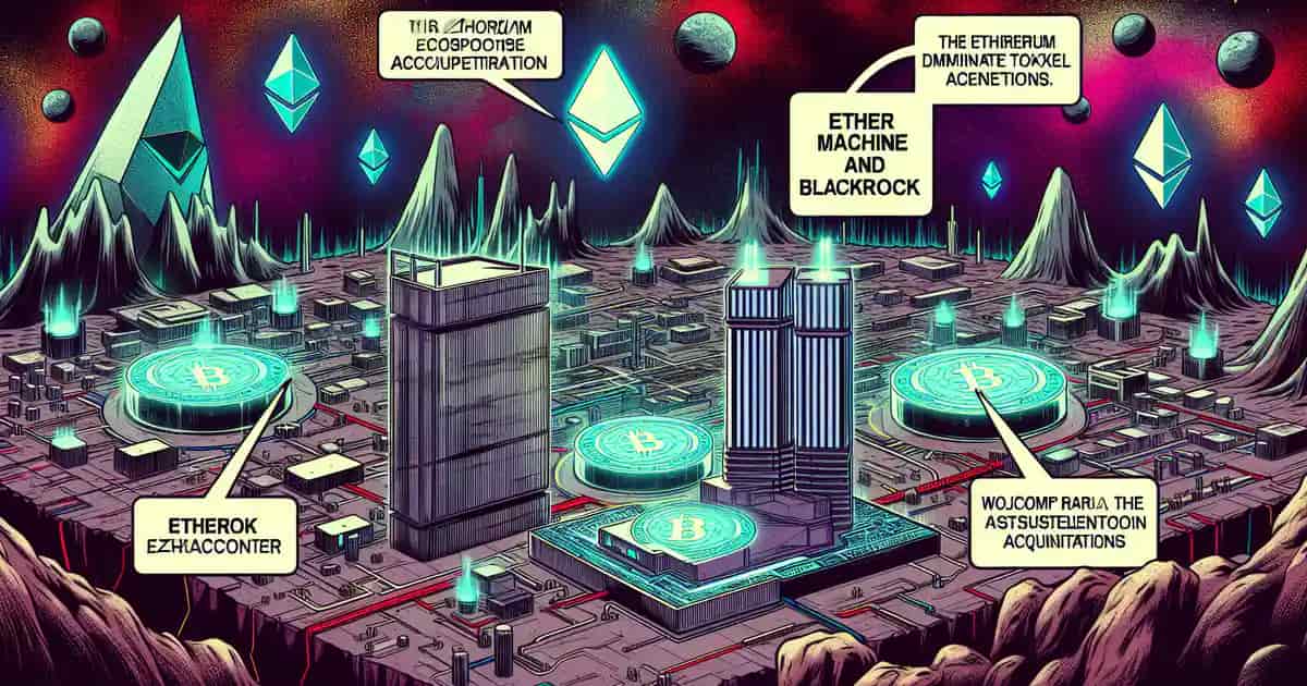 La Máquina de Ether y BlackRock Elevan el Paisaje de Inversión en Ethereum