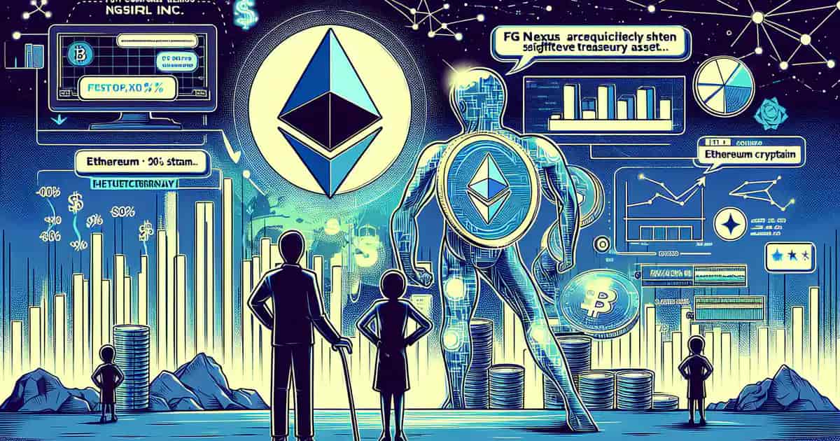 FG Nexus Inc. Adquiere $200 millones en Ethereum para Cimentar su Participación Institucional