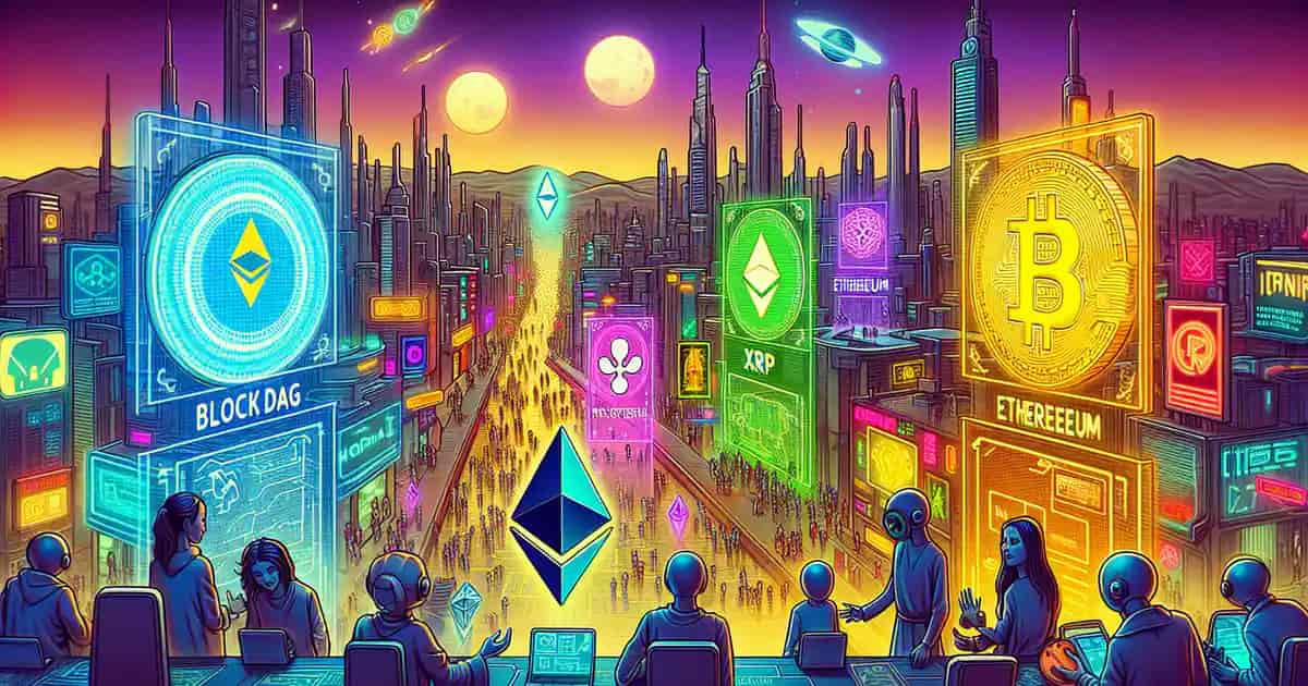 El Auge de las Altcoins: BlockDAG, XRP, Ethereum y Chainlink en 2025
