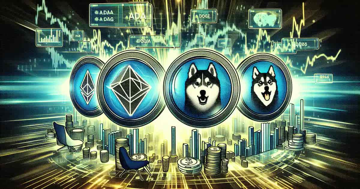 Comprensión del Potencial Crecimiento de BlockDAG, Dogecoin y Cardano