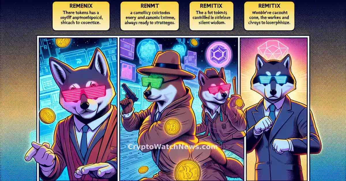 Explorando el Potencial del Trío de Memecoins: Bonk, Dogwifhat y Remittix
