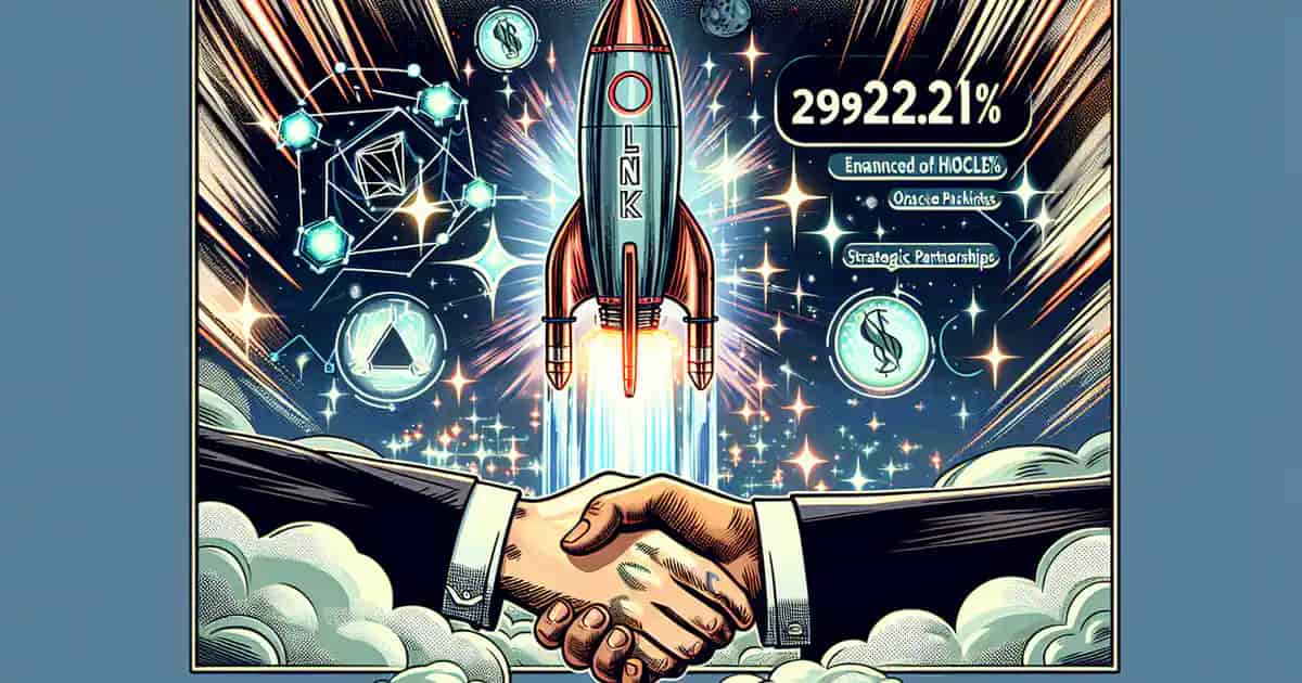 Chainlink (LINK) se disparó un 292.21% en 24 horas, alcanzando los $19.2 en medio de actualizaciones de red y asociaciones