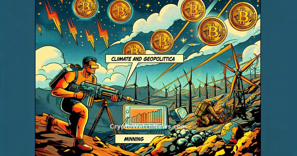 Desafíos Climáticos y Geopolíticos en la Minería de Bitcoin