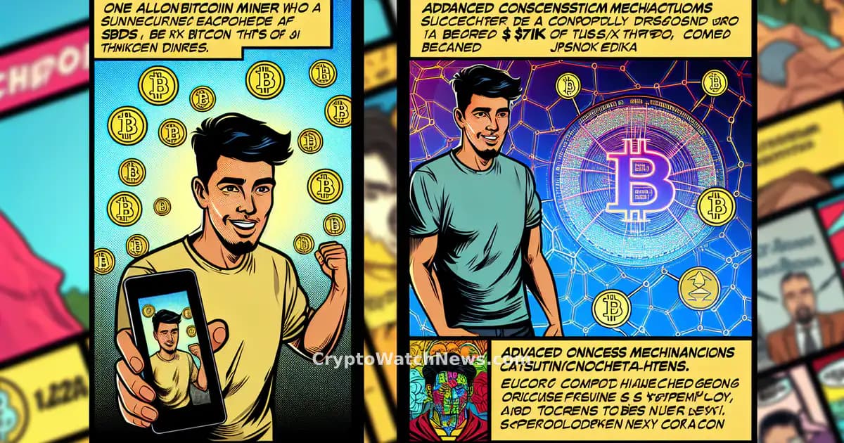 Éxito raro en la minería en solitario de Bitcoin: un minero gana $371,000 en recompensa de bloque