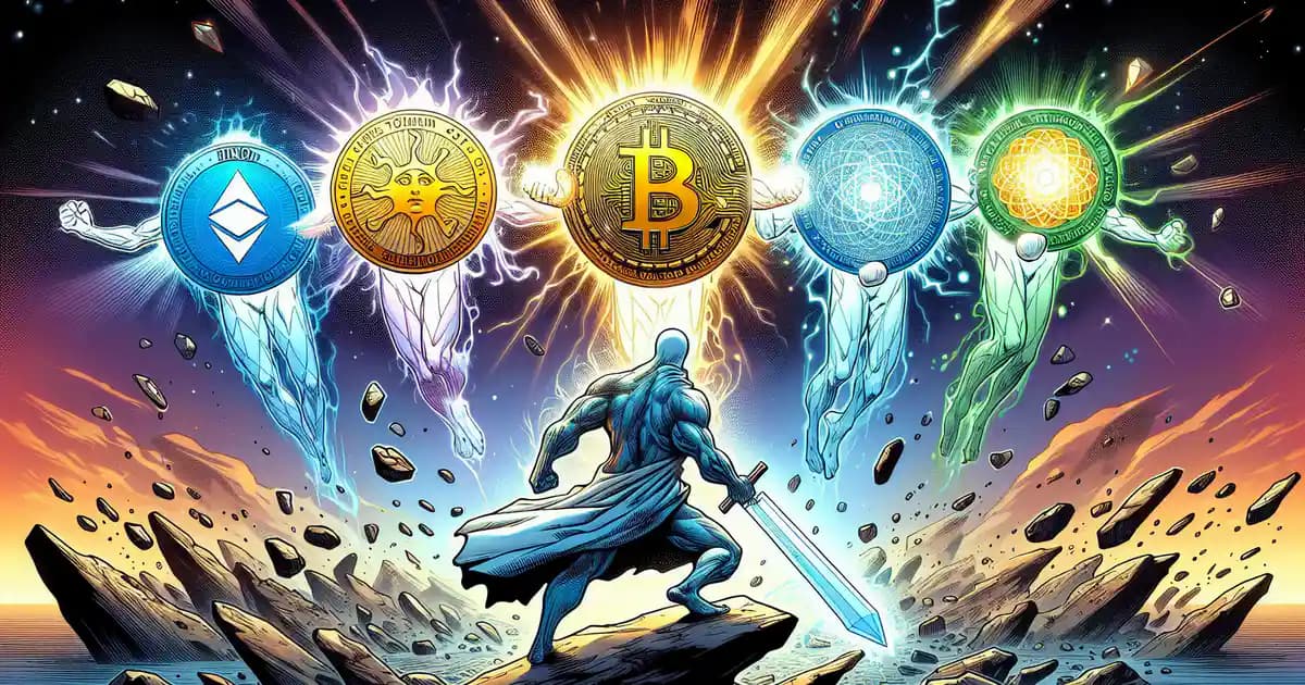 Jugadores clave en el mercado de criptomonedas: Lido, Ethereum, Solana, Cardano y BlockDAG