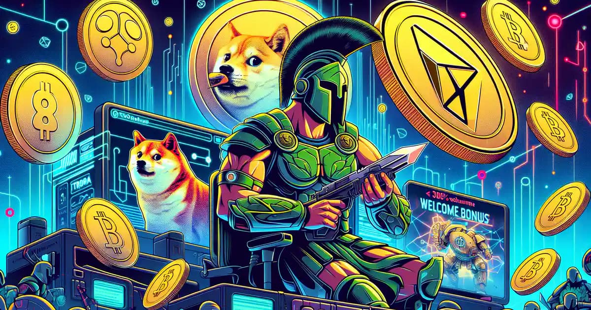 Espartanos lidera con bonos del 300% mientras DOGE y TRX ganan impulso