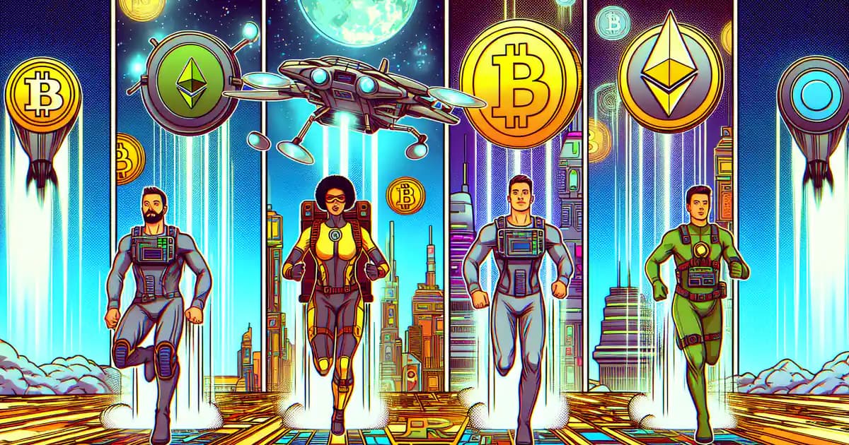 Mercado de criptomonedas ve optimismo mientras Bitcoin, Ether y XRP ganan terreno