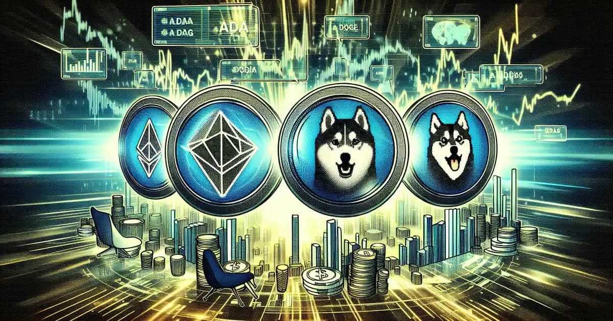 Comprensión del Potencial Crecimiento de BlockDAG, Dogecoin y Cardano