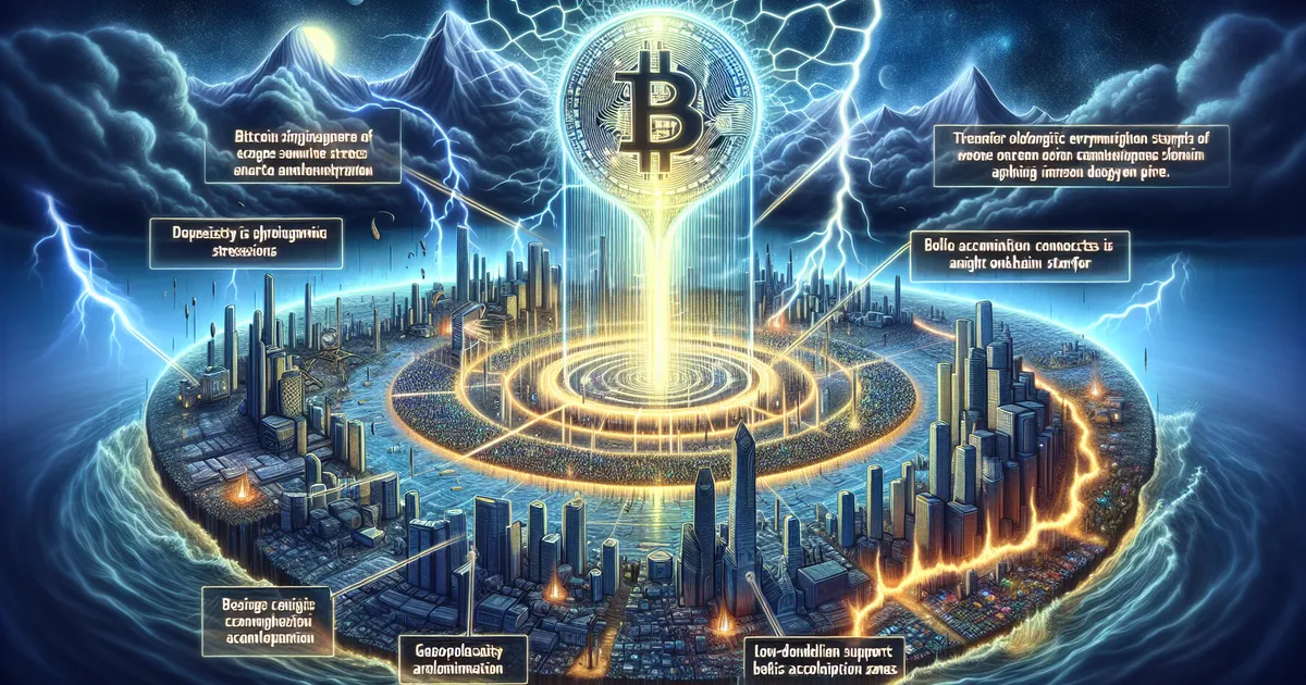 Acción del precio de Bitcoin y Soporte en la cadena: Un Vistazo Más Cercano