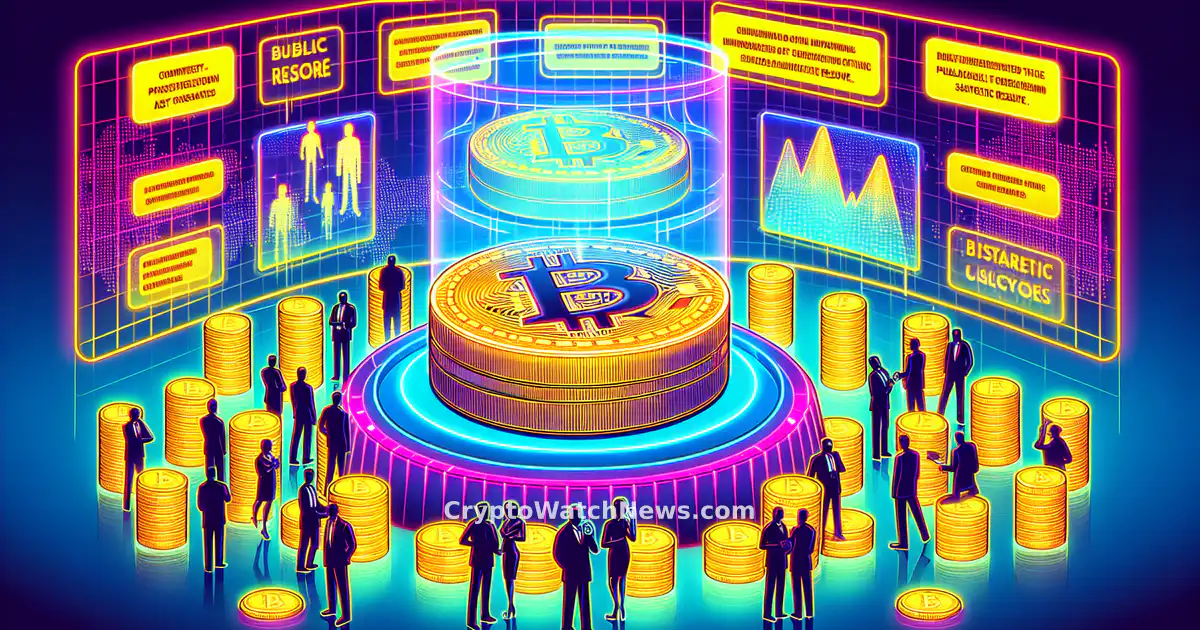 BITCOIN Act 2025 Propone una Reserva Estratégica de Bitcoin en Medio del Debate Político
