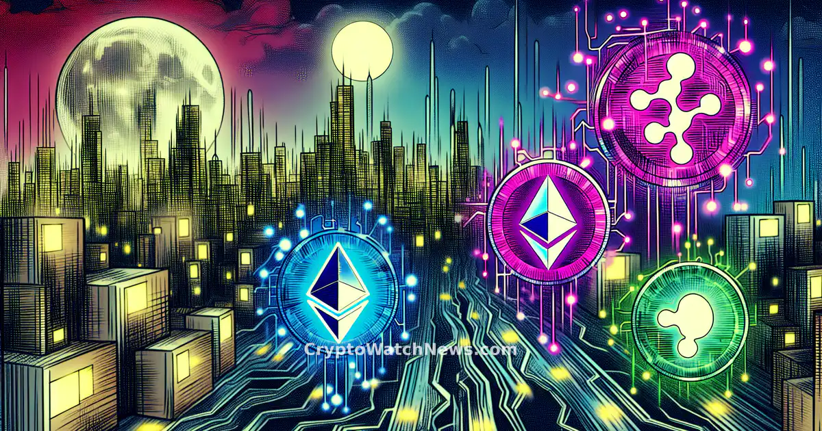 Ethereum y XRP ETFs Muestran Tendencias Divergentes en los Mercados Cripto