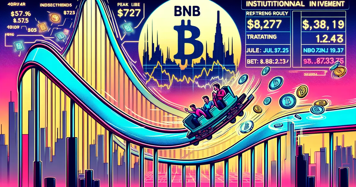 Moneda de Binance (BNB) se Dispara a un Máximo Histórico Antes de Retroceder