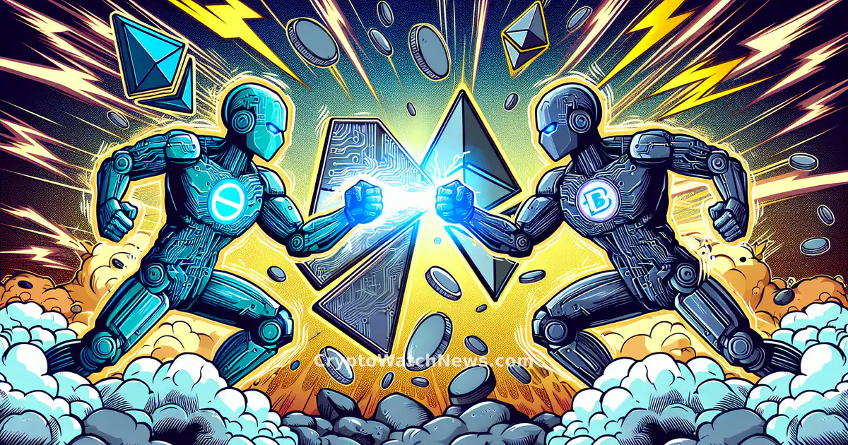 Ethereum y Solana luchan por la supremacía en blockchain