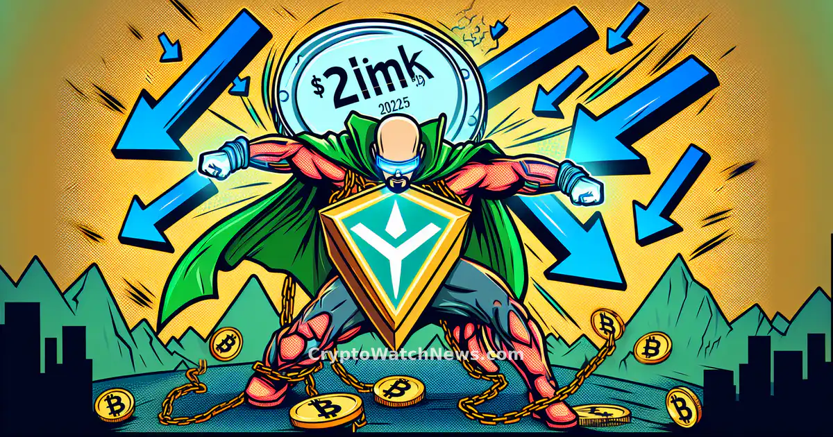 El LINK de Chainlink muestra resistencia en medio de las caídas del mercado de criptomonedas