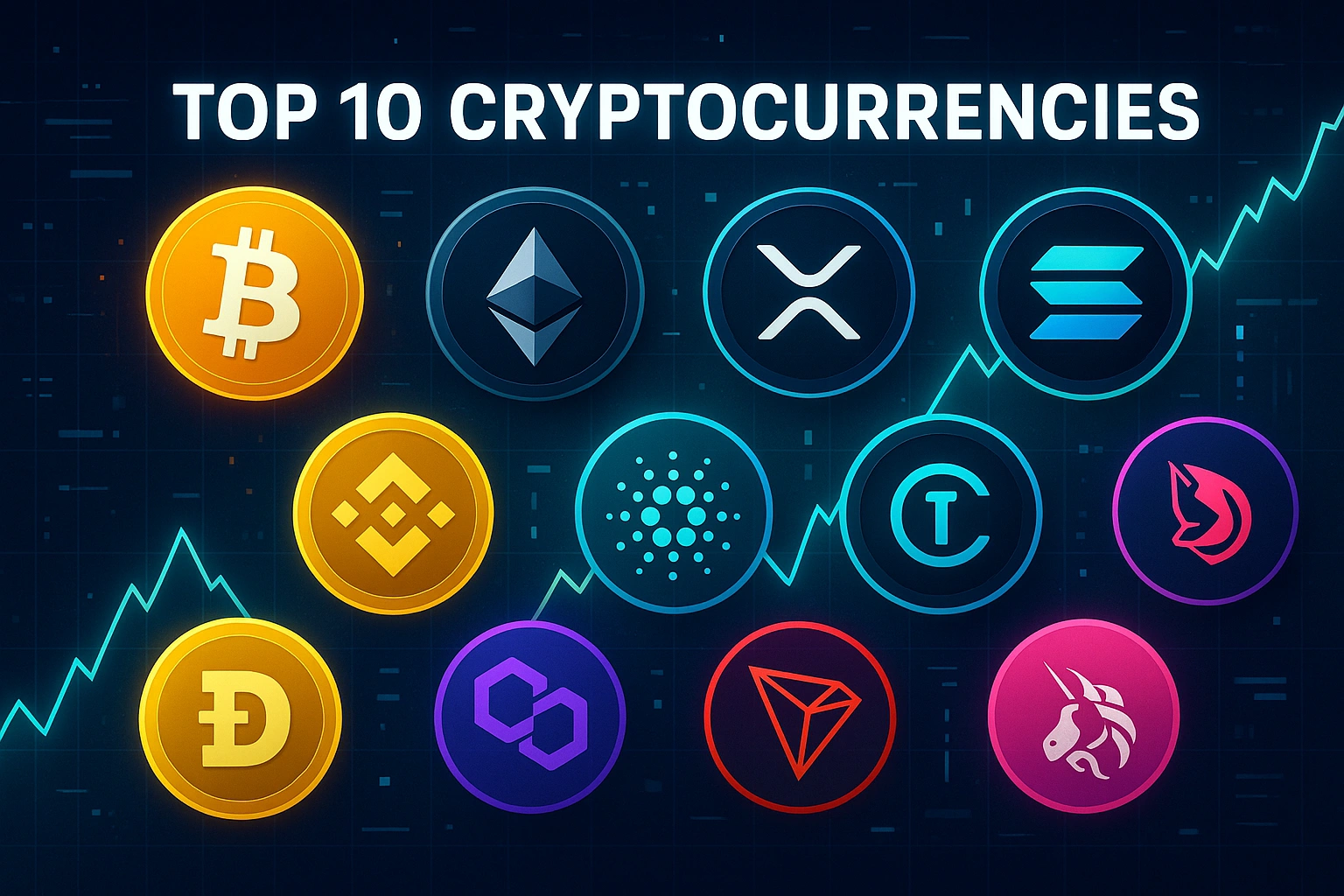 10 principales criptomonedas